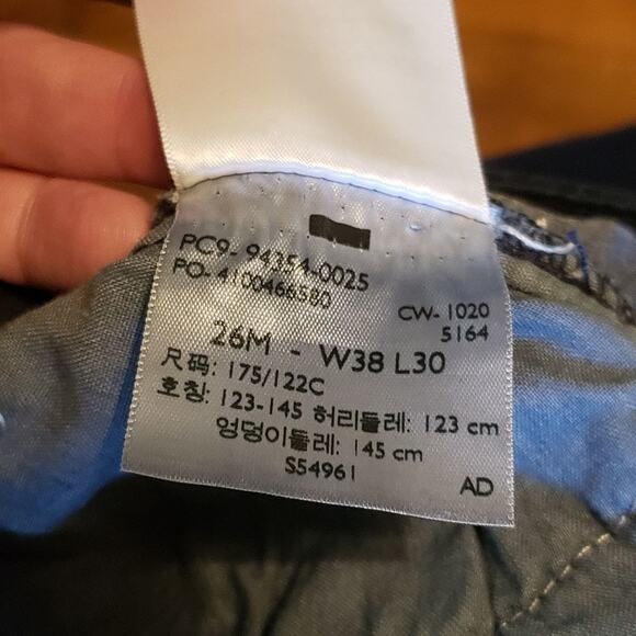 New levi  Strauss Signature  gold simply stretch mid rise skinny jeans 26M 38x30 - Picture 14 of 16